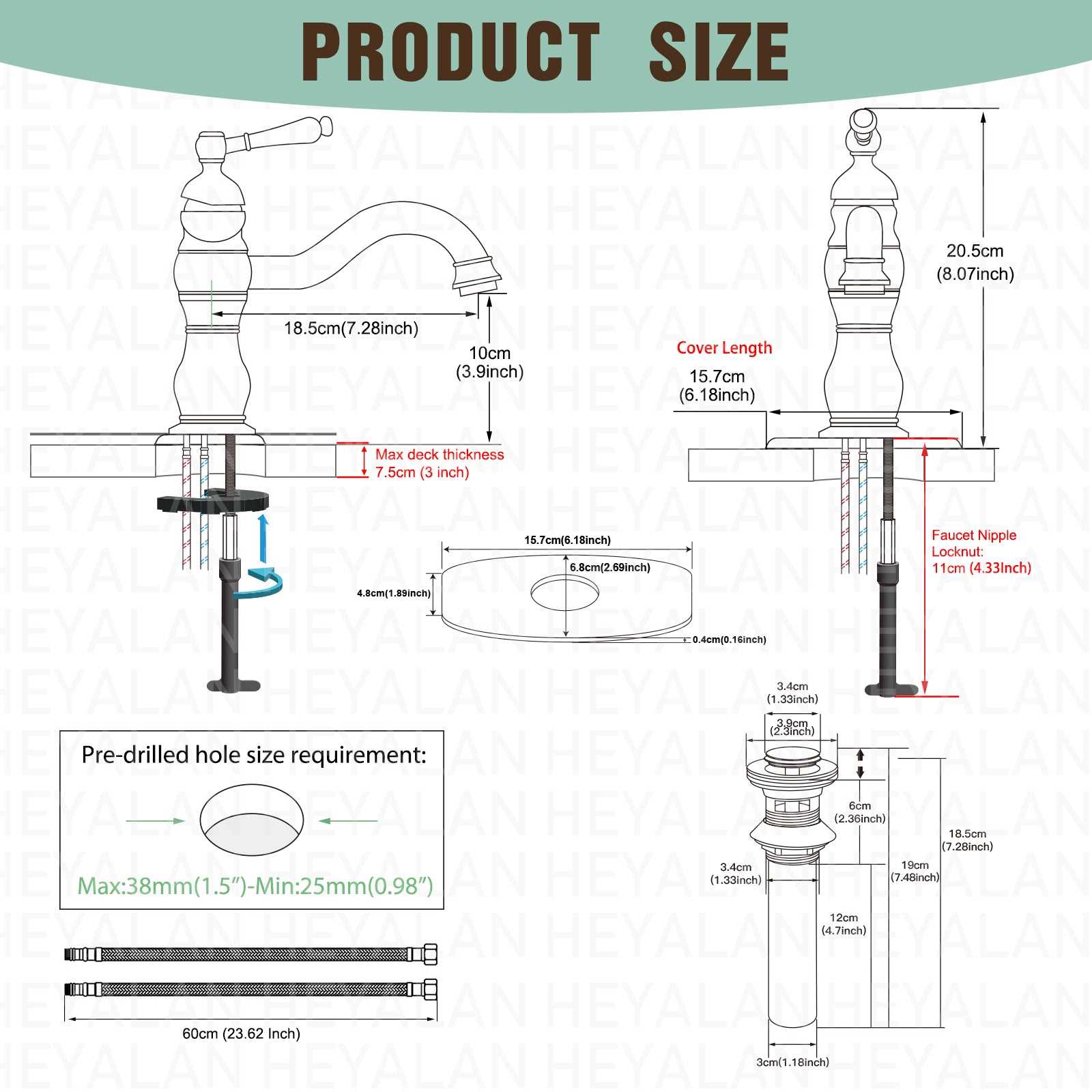 commercial faucet parts diagram