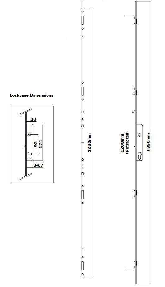 sliding door parts diagram