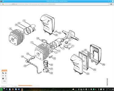 stihl 036 parts diagram