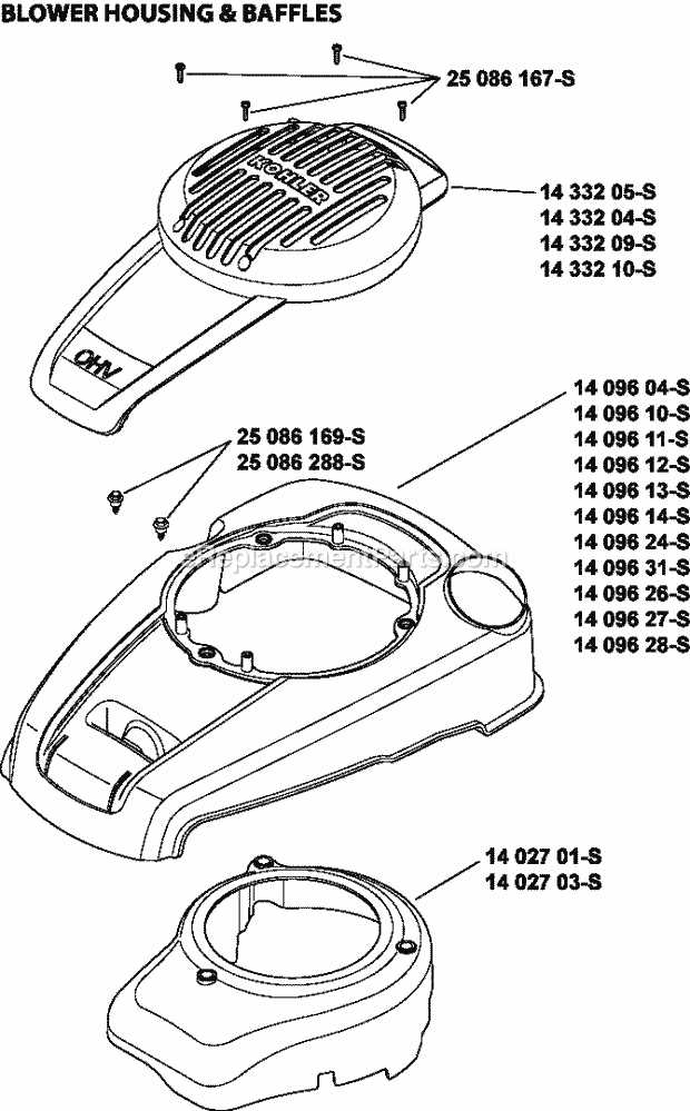 kohler xt 7 parts diagram