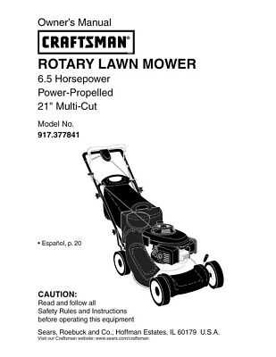 craftsman 6.5 hp craftsman self propelled lawn mower parts diagram