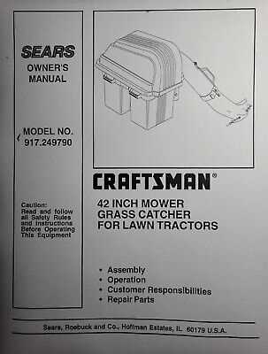 craftsman bagger parts diagram