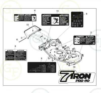 craftsman lawn mower deck parts diagram