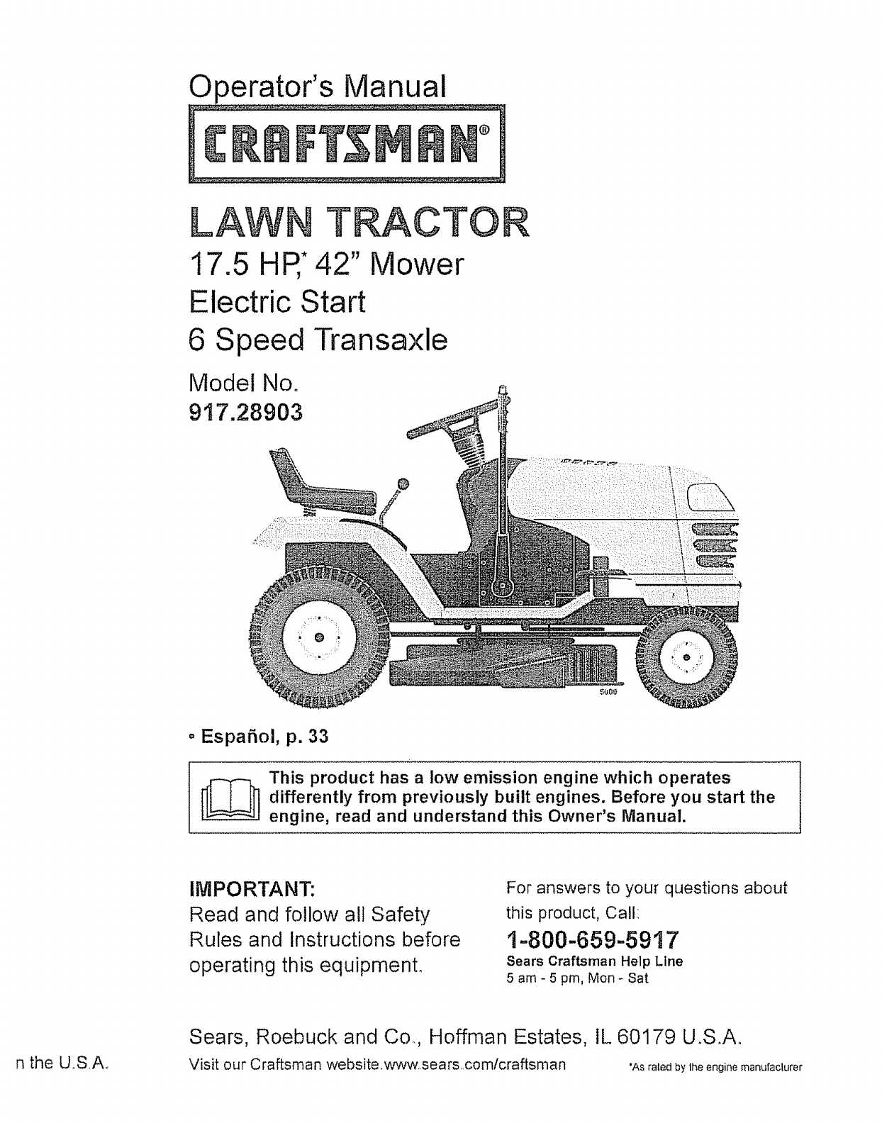 craftsman riding lawn mower engine parts diagram