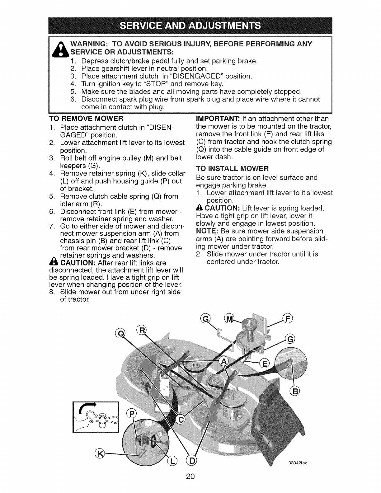 craftsman yt3000 parts diagram