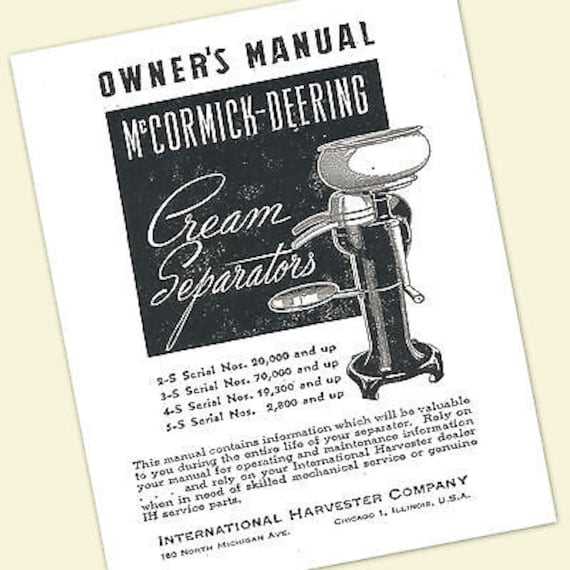 cream separator parts diagram