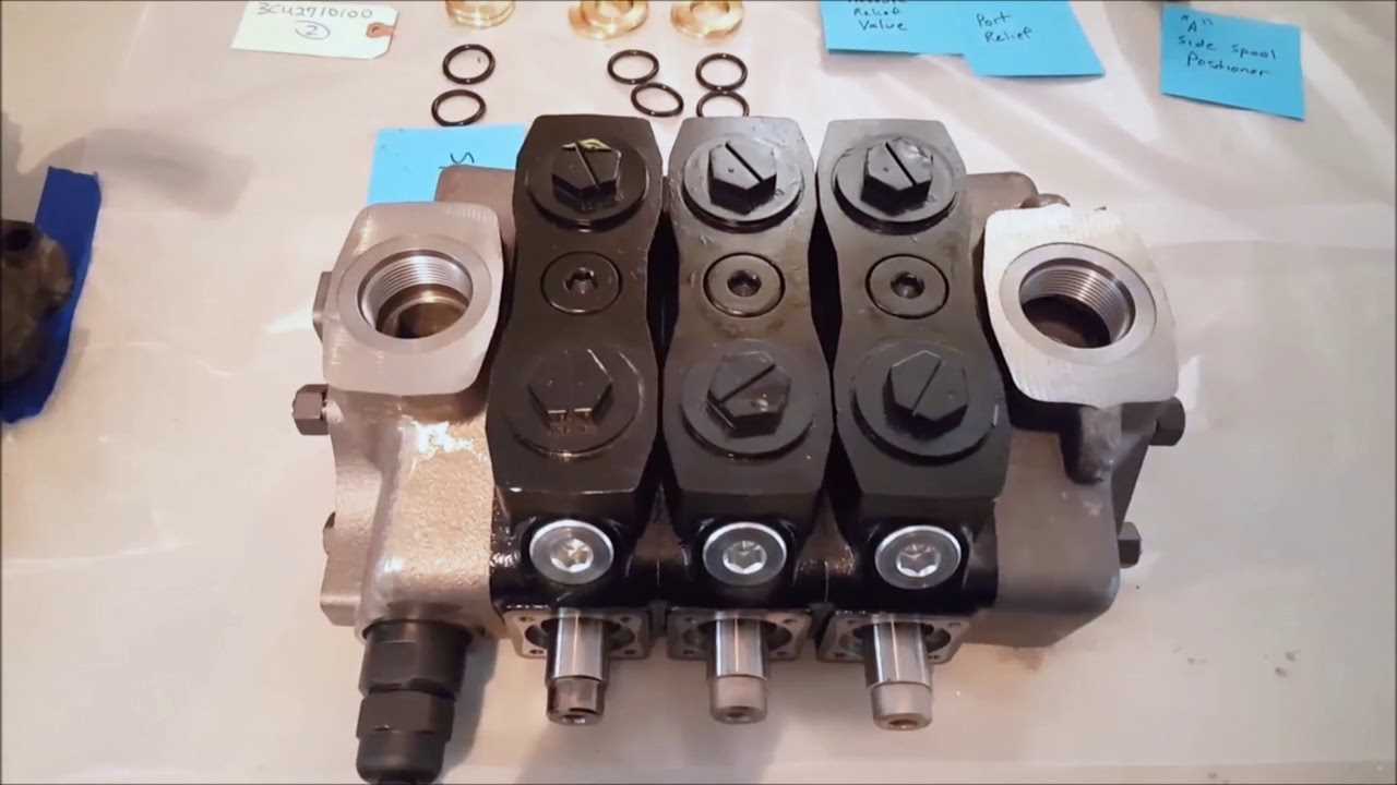 cross hydraulic valve parts diagram