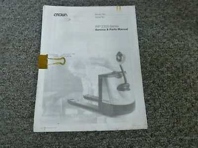 crown forklift parts diagram