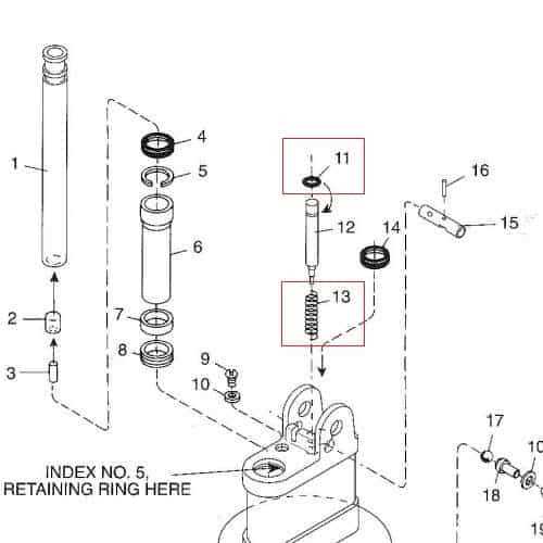 crown pallet jack pth50 parts diagram