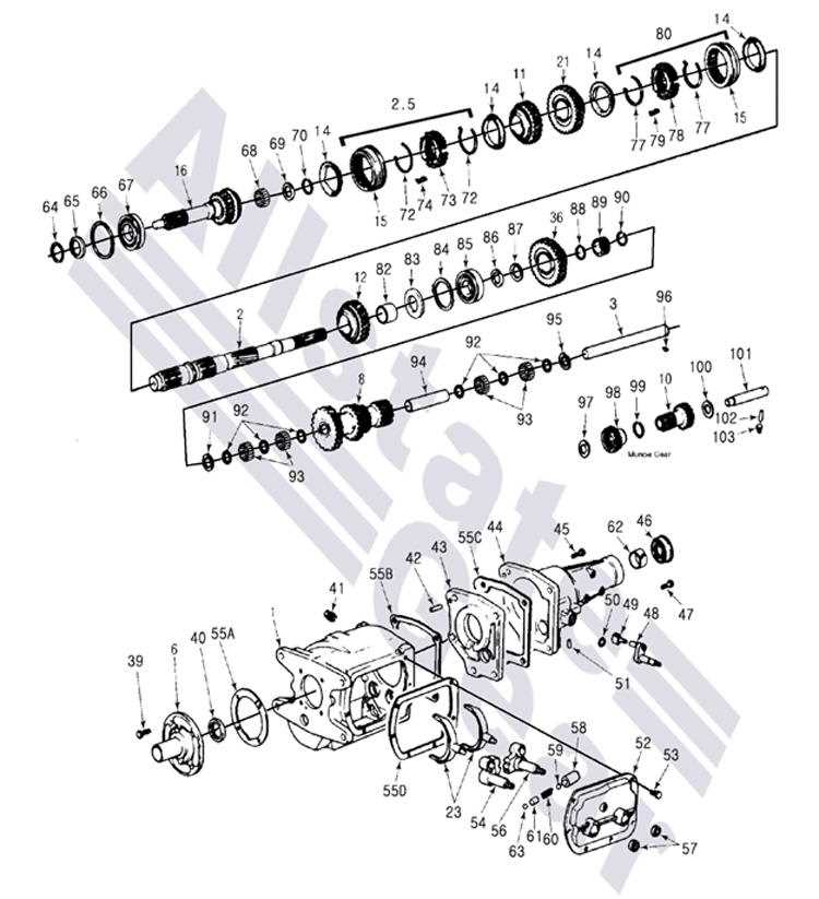 47re transmission parts diagram