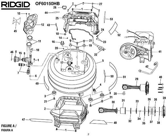 diagram air compressor parts