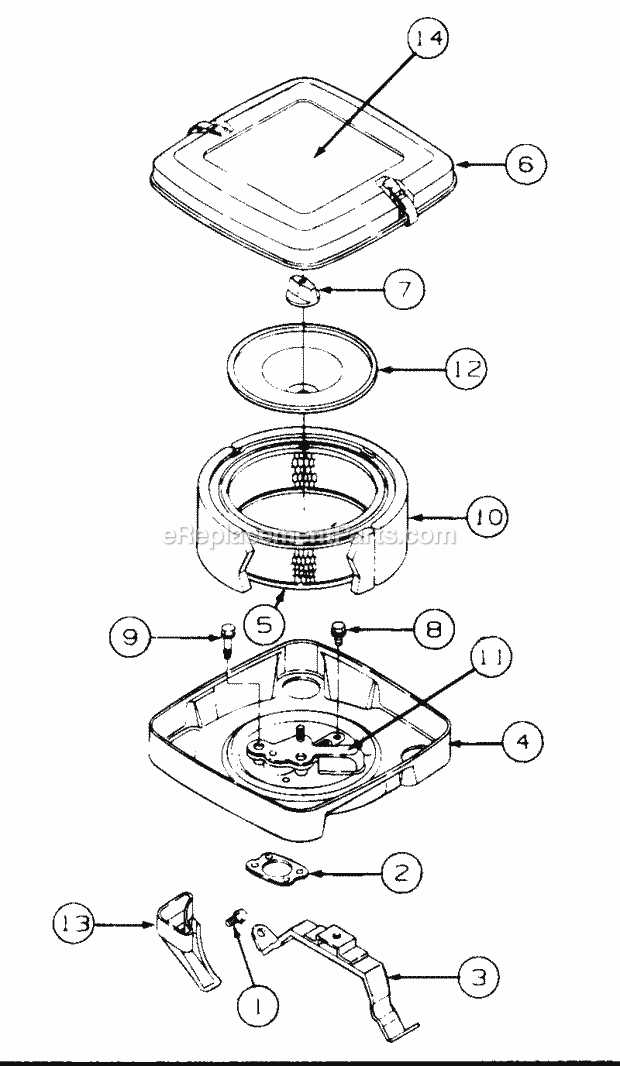 cub cadet 2165 parts diagram