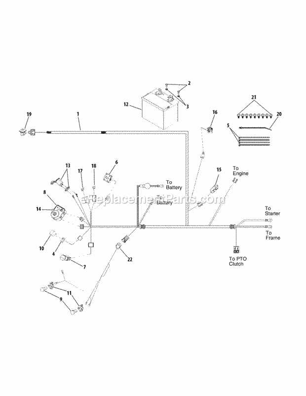 cub cadet gt2550 parts diagram