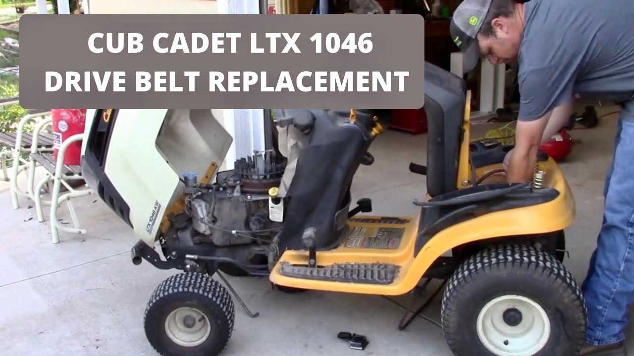 cub cadet ltx1046 parts diagram