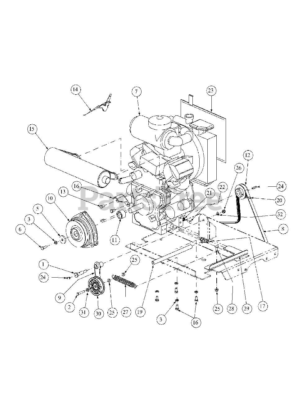 cub cadet tank m60 parts diagram