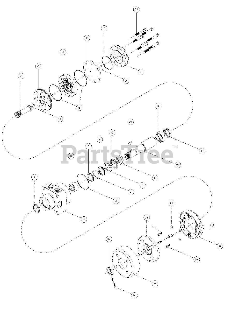 cub cadet tank m60 parts diagram