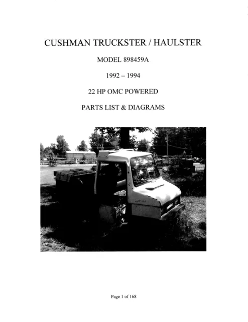 cushman parts diagram