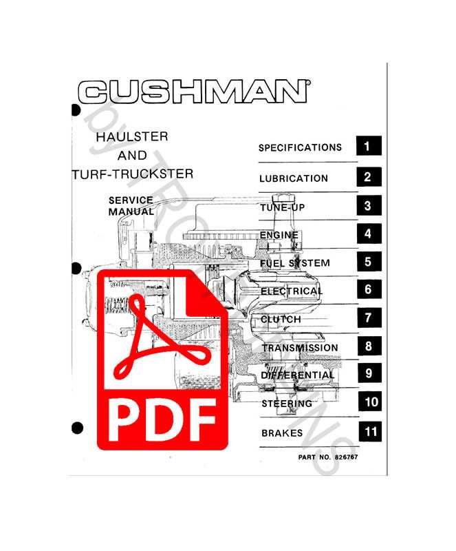 cushman parts diagram