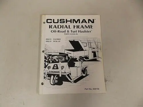 cushman truckster parts diagram