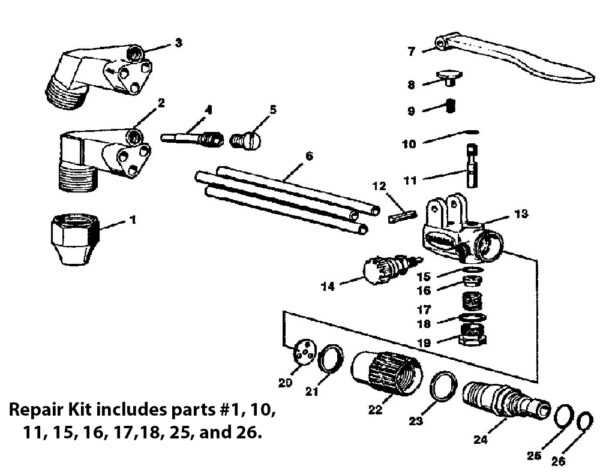 cutting torch parts diagram