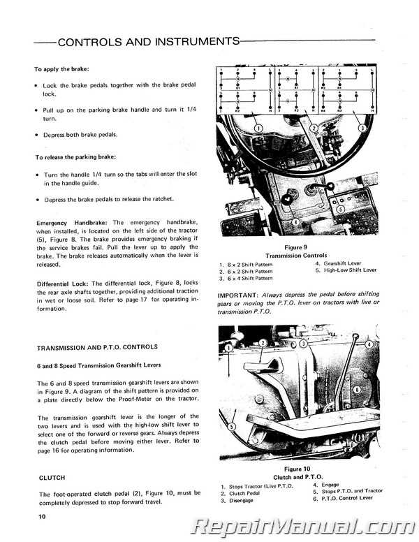 ford 2600 tractor parts diagram