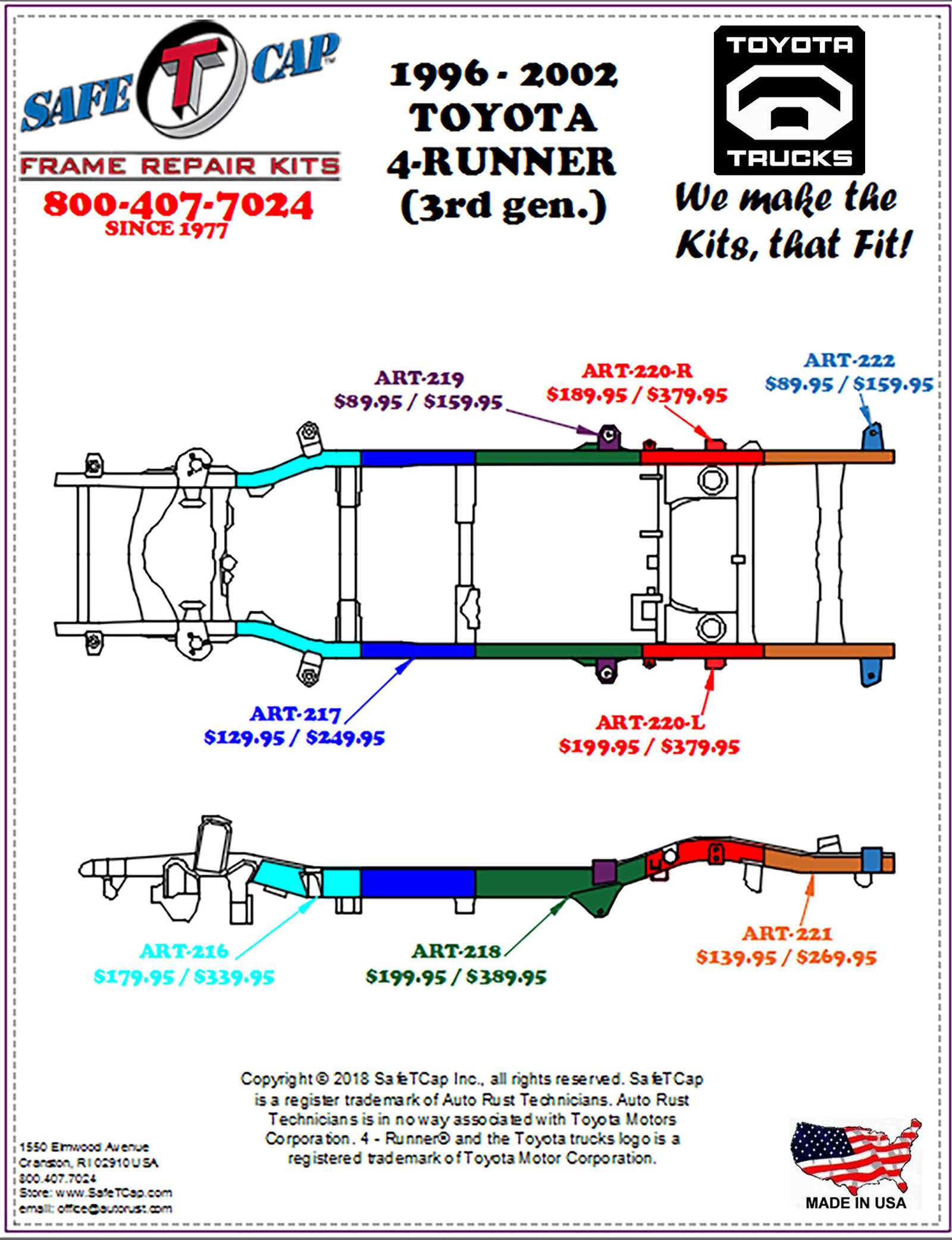 1999 toyota 4runner parts diagram