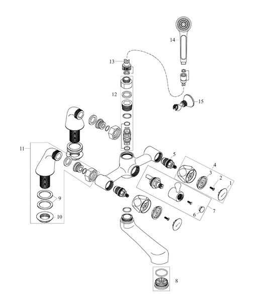 beer tap parts diagram