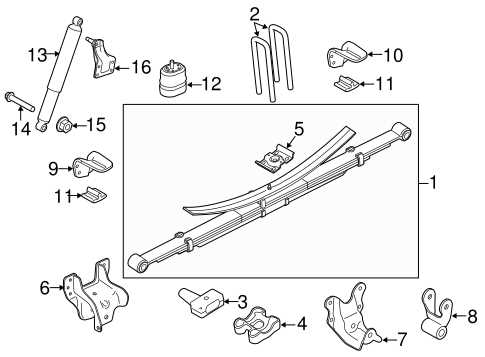 2016 ford f350 front end parts diagram