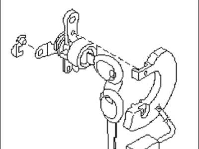 cylinder lock parts diagram