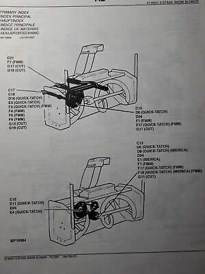 john deere 425 parts diagrams