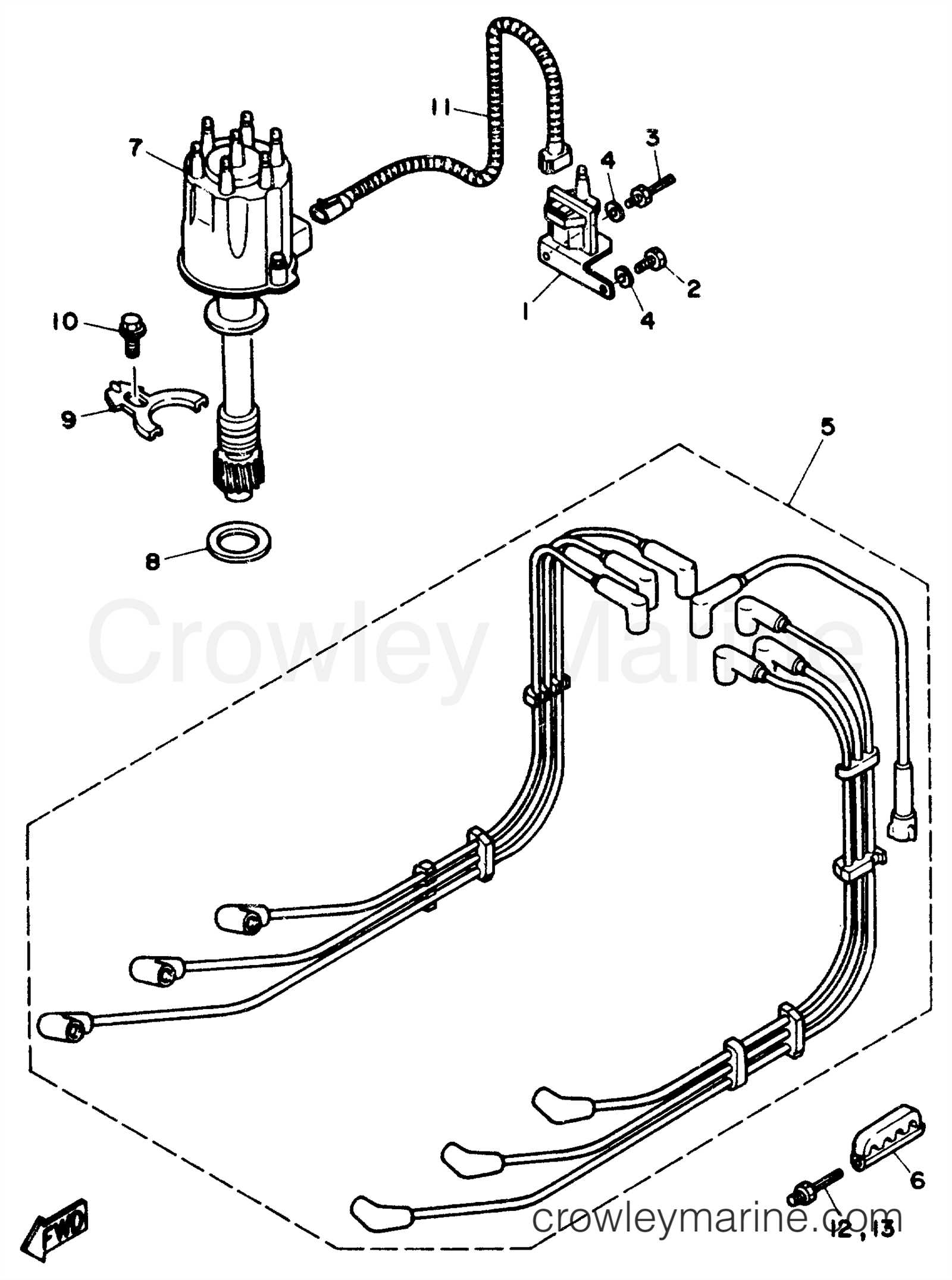 yamaha sterndrive parts diagram