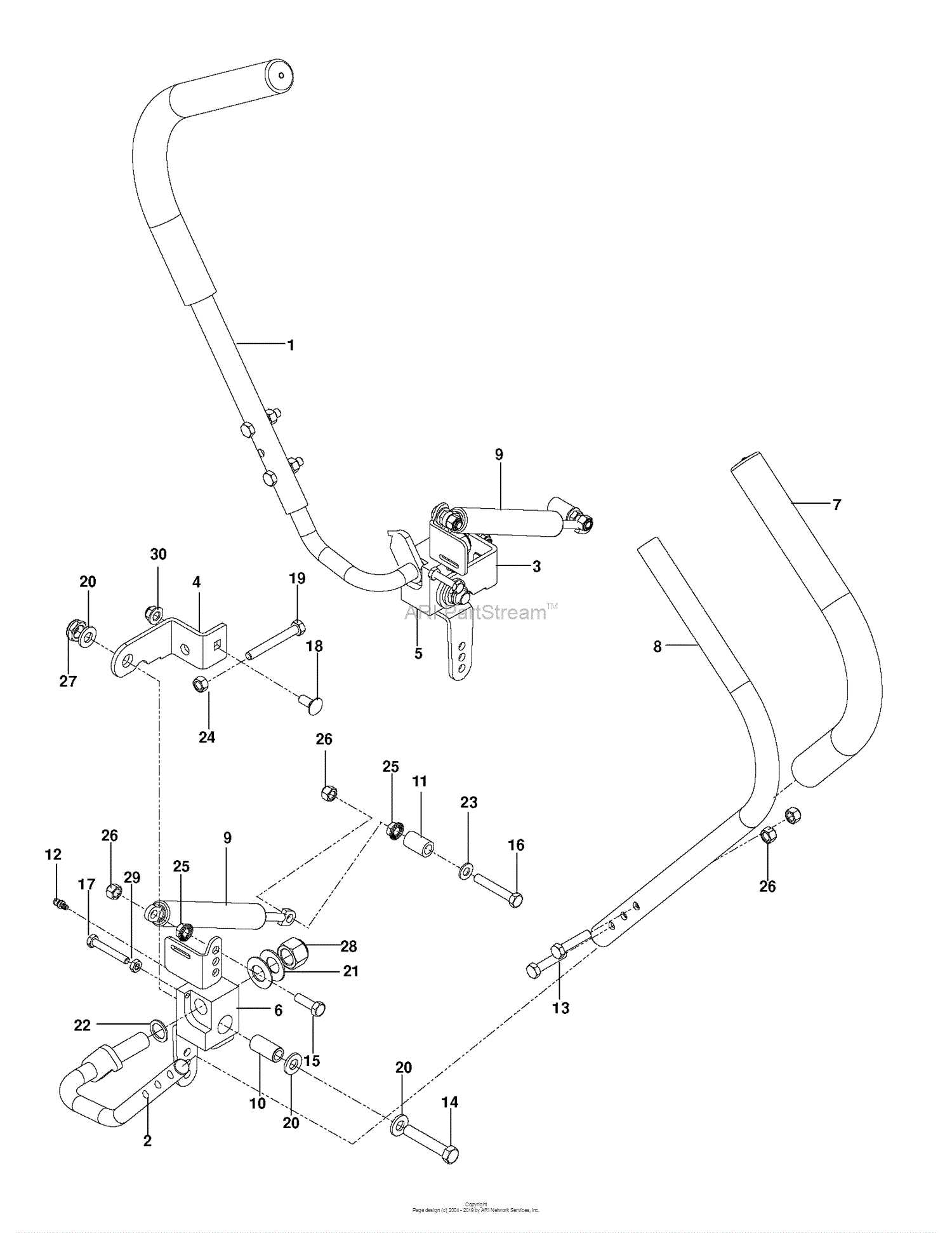 d105 parts diagram