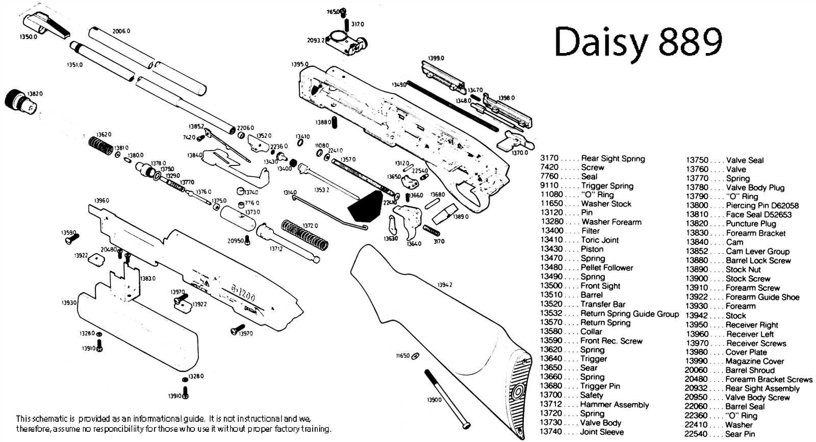 daisy powerline 426 parts diagram