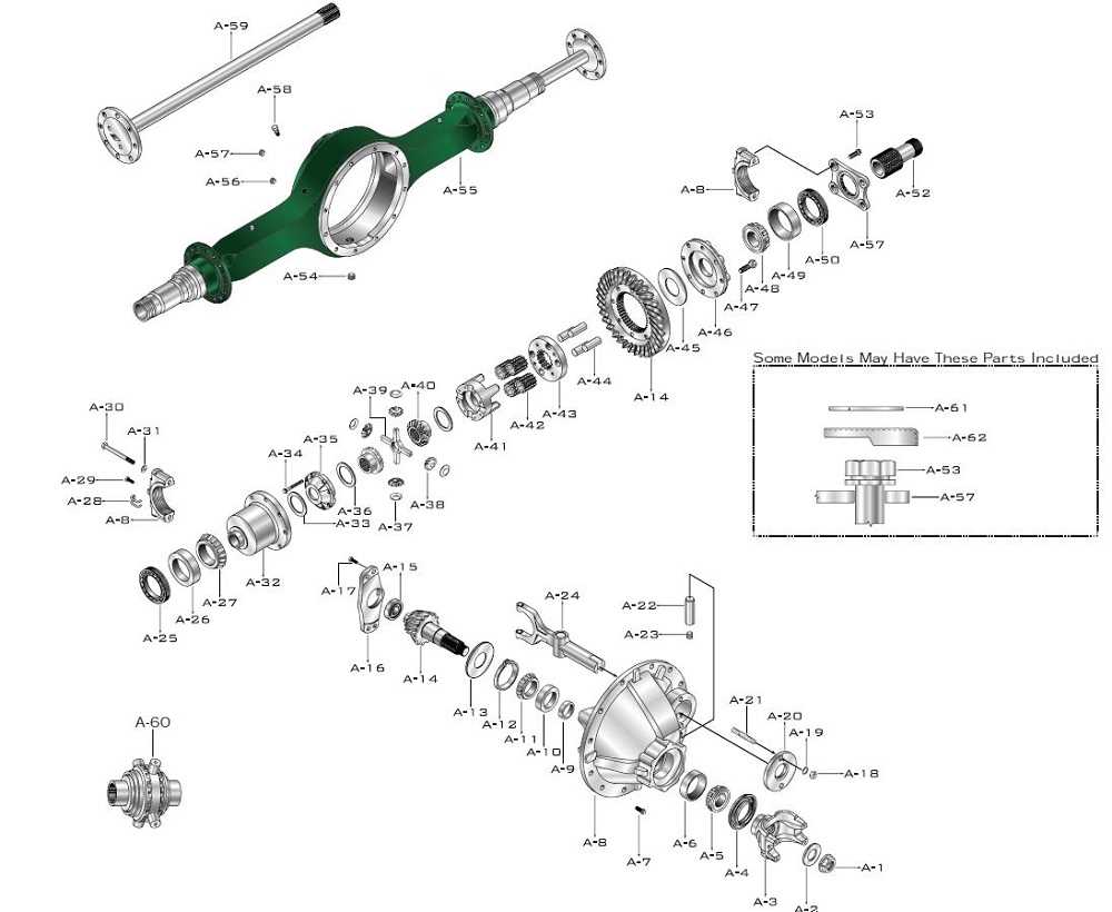 dana 60 parts diagram