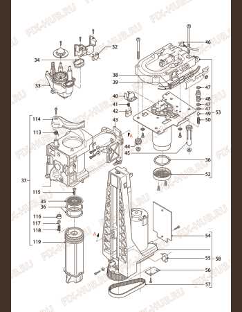 delonghi magnifica xs parts diagram