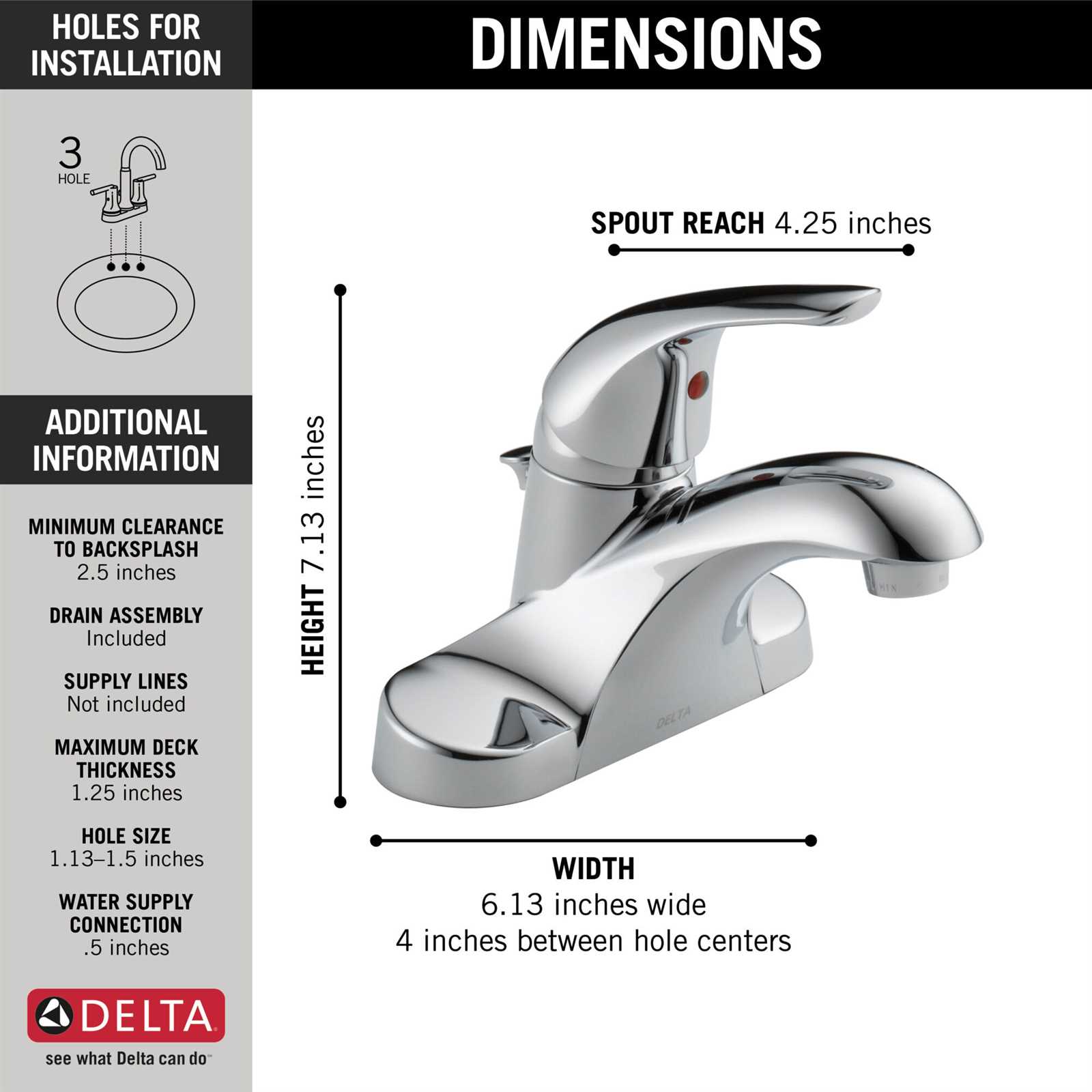 delta bathroom sink faucet parts diagram