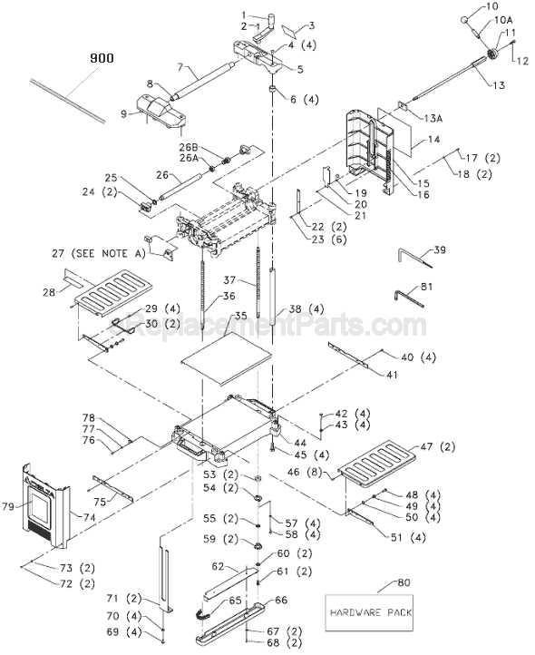 delta planer parts diagram