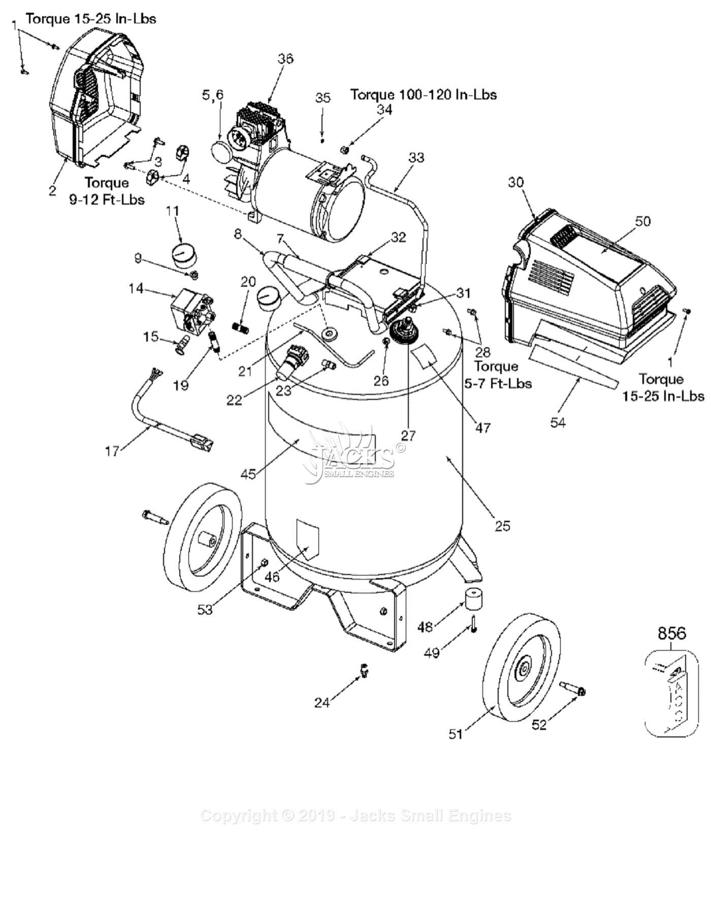 devilbiss compressor parts diagram