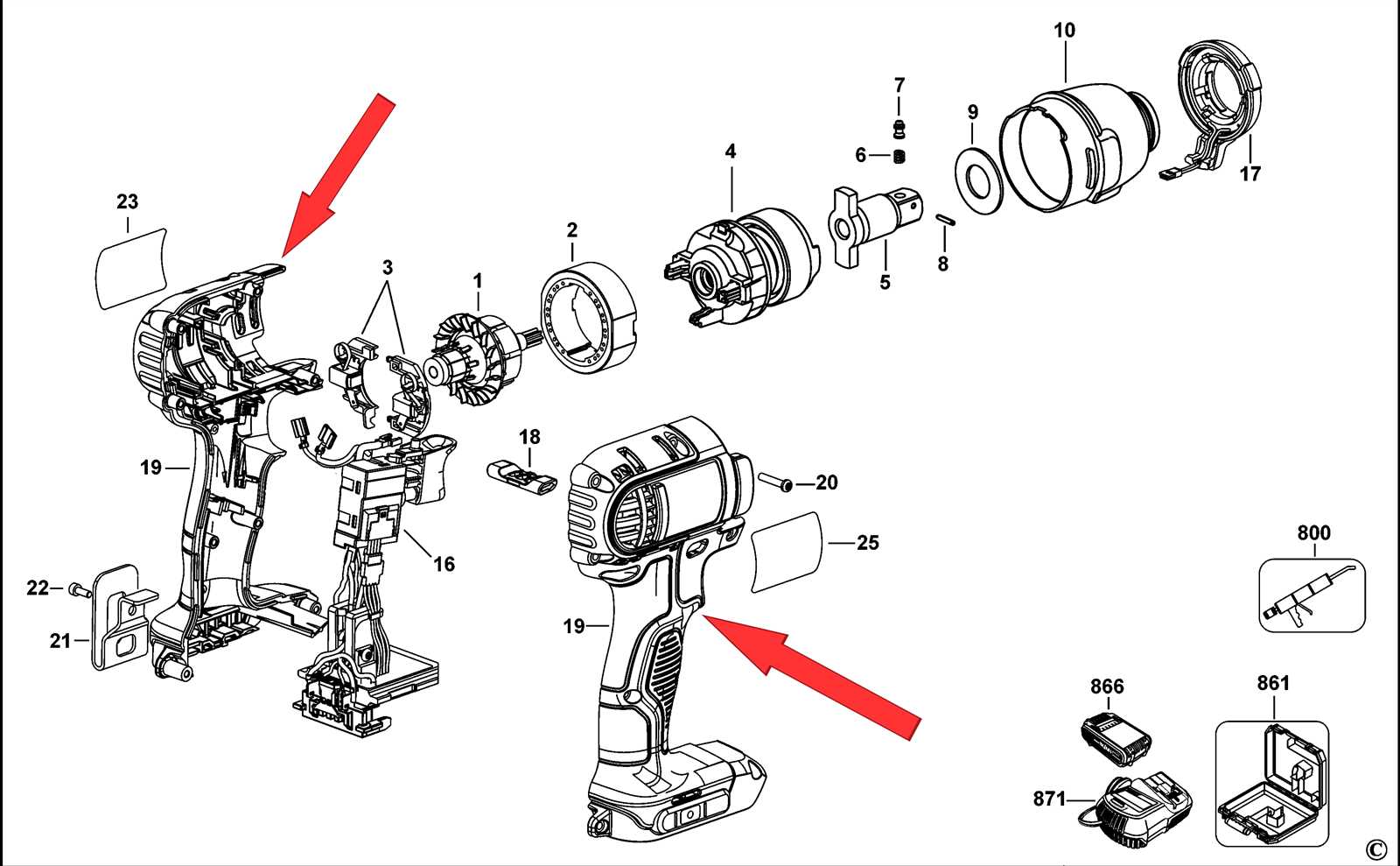 dewalt dcd791 parts diagram