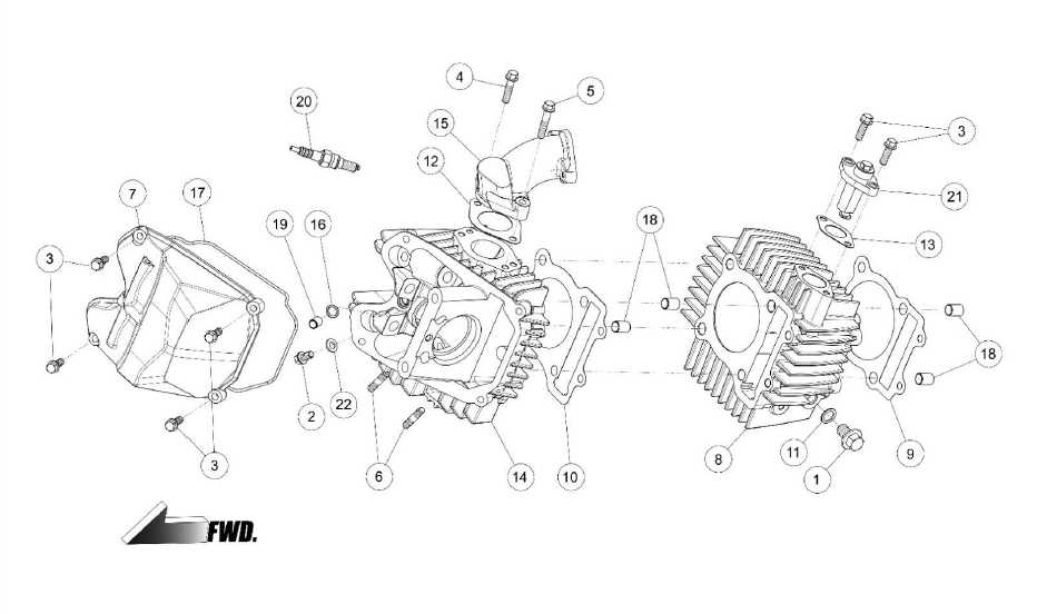 diagram of motorcycle parts