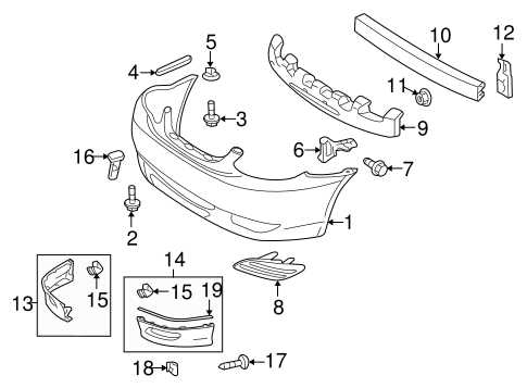 diagram toyota corolla body parts names