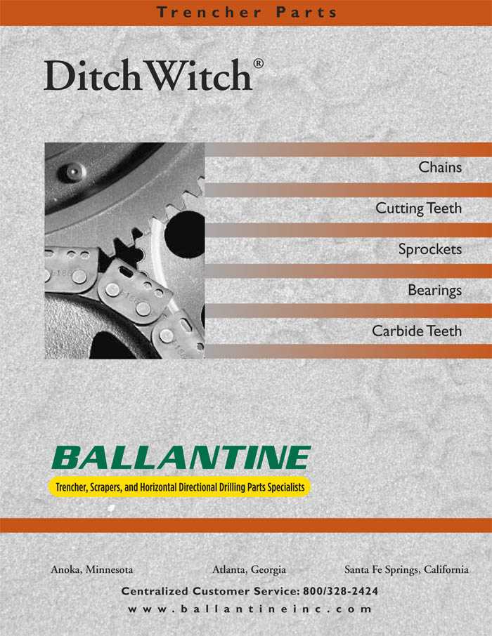 ditch witch 1030 parts diagram