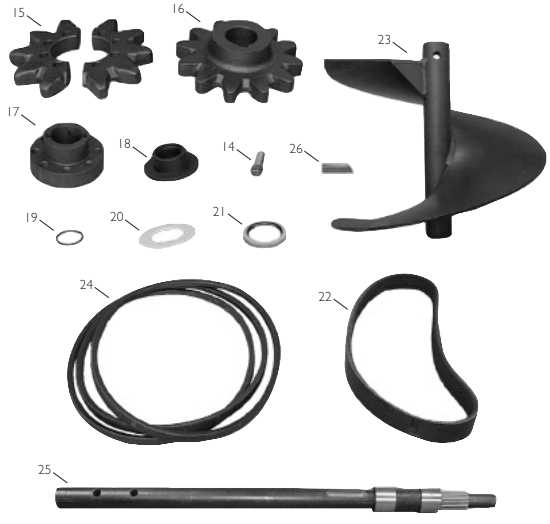 ditch witch 1820 parts diagram