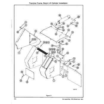 ditch witch 1820 parts diagram