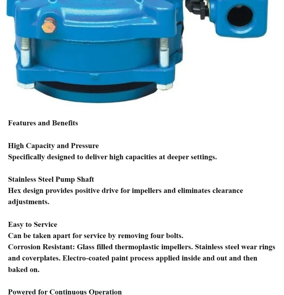 goulds sj10 parts diagram