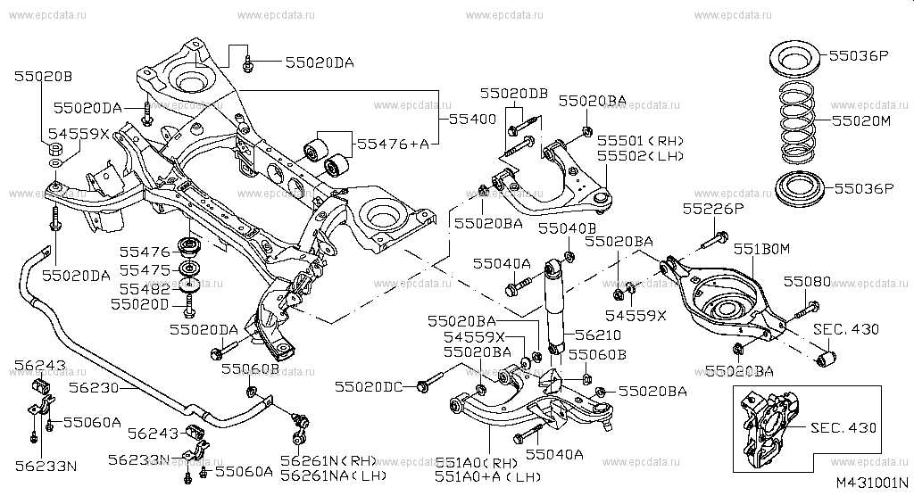 2006 nissan pathfinder parts diagram