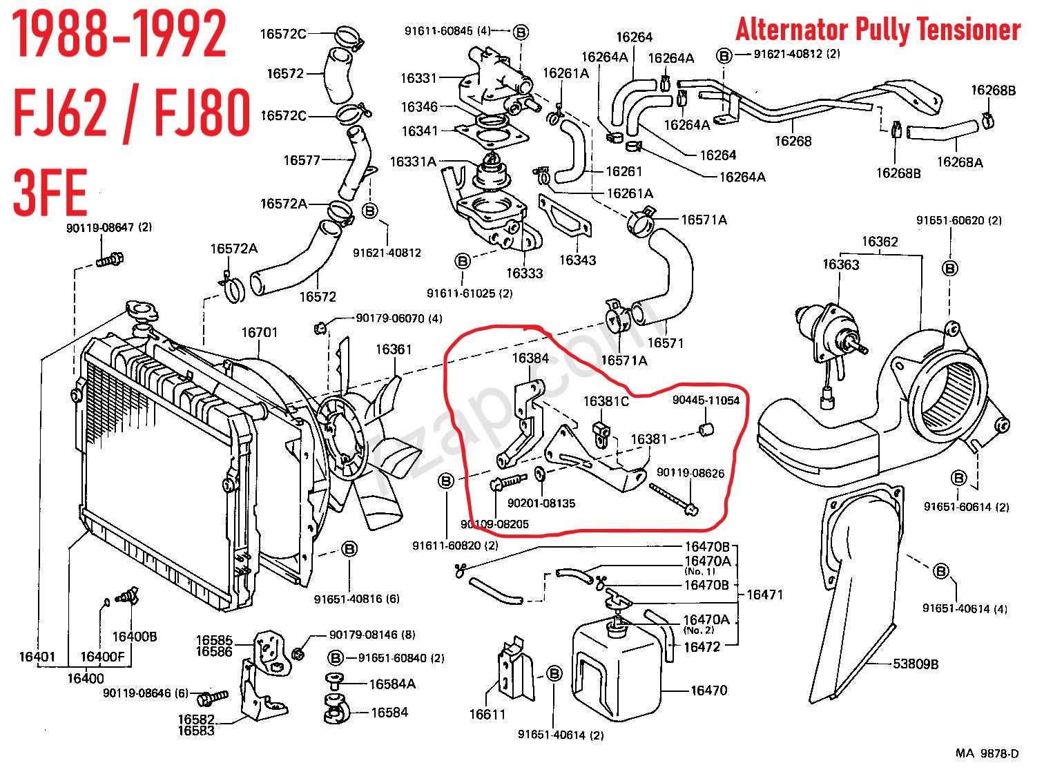 22re parts diagram