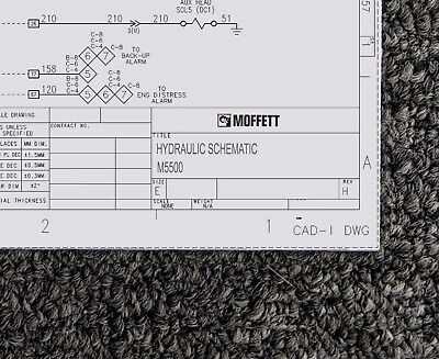 moffett forklift parts diagram