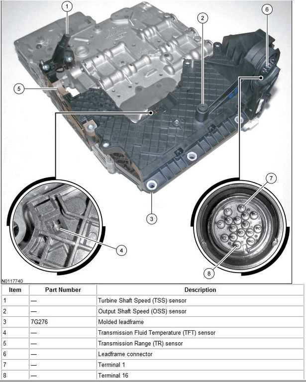 6r80 parts diagram