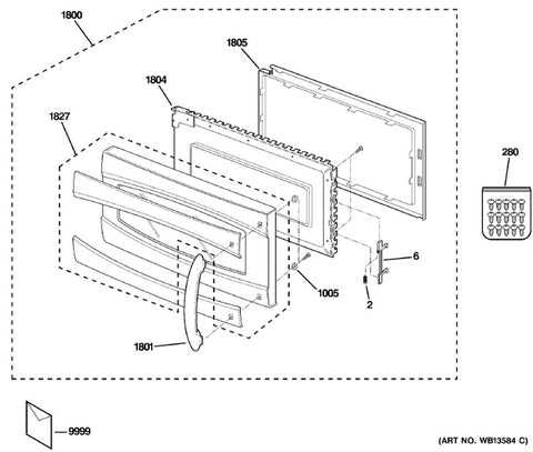 ge appliance parts diagram